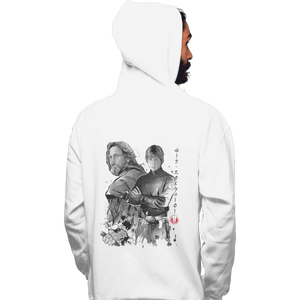 Shirts Pullover Hoodies, Unisex / Small / White Old And Young Jedi