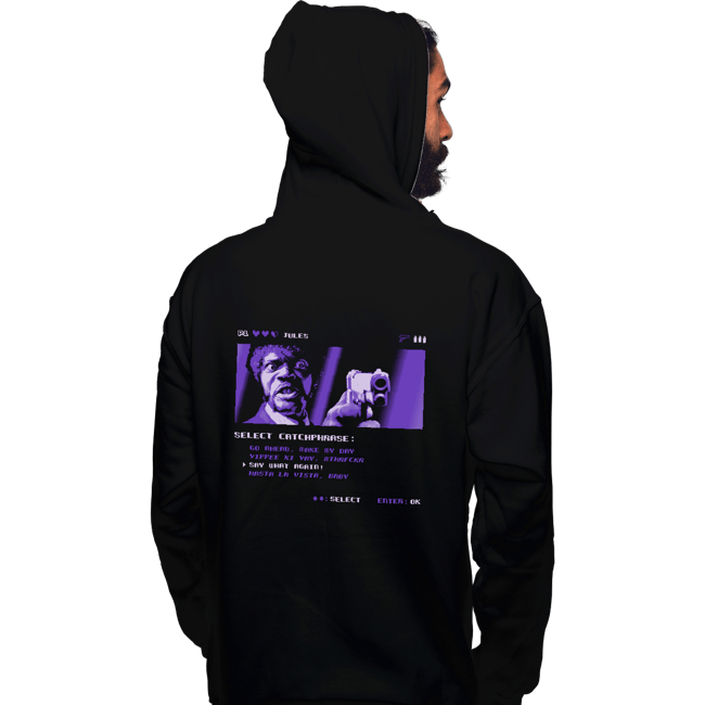 Shirts Pullover Hoodies, Unisex / Small / Black Say What Again