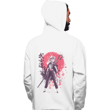 Load image into Gallery viewer, Shirts Pullover Hoodies, Unisex / Small / White Ronin Bo

