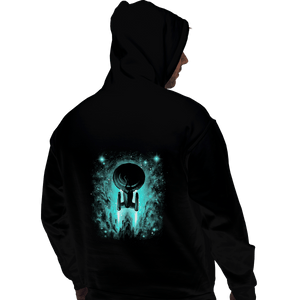 Shirts Zippered Hoodies, Unisex / Small / Black Voyages In Space