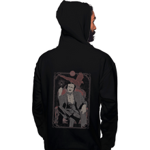 Load image into Gallery viewer, Shirts Zippered Hoodies, Unisex / Small / Black Poe
