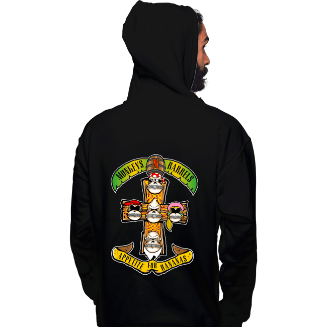 Secret_Shirts Pullover Hoodies, Unisex / Small / Black Appetite For Bananas