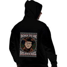 Load image into Gallery viewer, Shirts Pullover Hoodies, Unisex / Small / Black Born To Be Belsnickel
