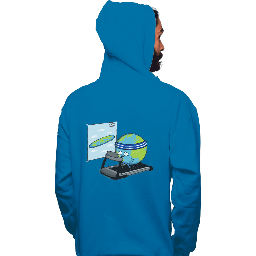 Shirts Pullover Hoodies, Unisex / Small / Sapphire Round Earth