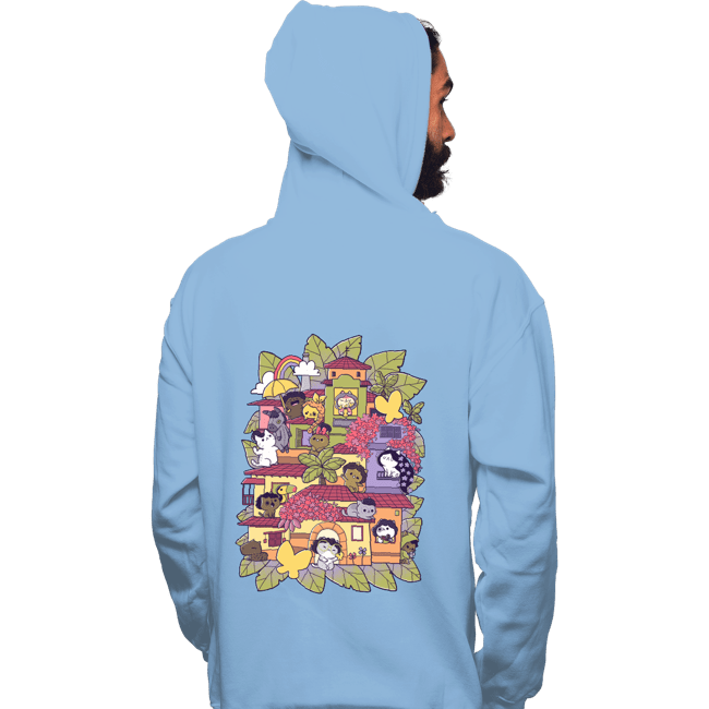Daily_Deal_Shirts Pullover Hoodies, Unisex / Small / Royal Blue Meowdrigals Family