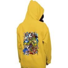 Load image into Gallery viewer, Daily_Deal_Shirts Pullover Hoodies, Unisex / Small / Gold Saturday Morning Mutants

