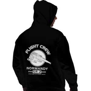 Shirts Zippered Hoodies, Unisex / Small / Black Normandy Flight Crew