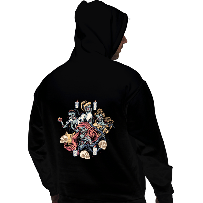 Daily_Deal_Shirts Pullover Hoodies, Unisex / Small / Black Undead Princesses