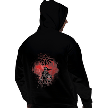 Load image into Gallery viewer, Shirts Pullover Hoodies, Unisex / Small / Black Dark Link Art
