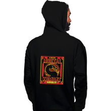 Load image into Gallery viewer, Shirts Pullover Hoodies, Unisex / Small / Black Fatality Neon
