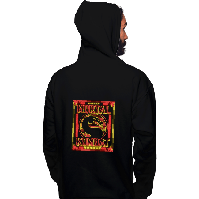 Shirts Pullover Hoodies, Unisex / Small / Black Fatality Neon