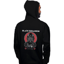 Load image into Gallery viewer, Shirts Zippered Hoodies, Unisex / Small / Black Black Squadron
