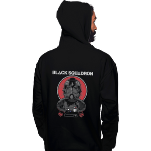 Shirts Zippered Hoodies, Unisex / Small / Black Black Squadron