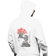 Load image into Gallery viewer, Shirts Pullover Hoodies, Unisex / Small / White The Great Deku Sumi-e
