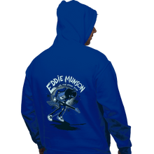 Load image into Gallery viewer, Daily_Deal_Shirts Pullover Hoodies, Unisex / Small / Royal Blue Eddie VS The Upside Down
