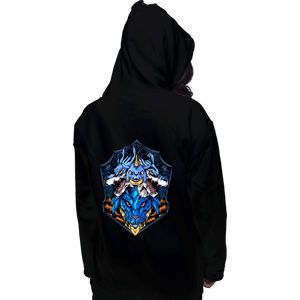 Shirts Pullover Hoodies, Unisex / Small / Black Blue Warrior