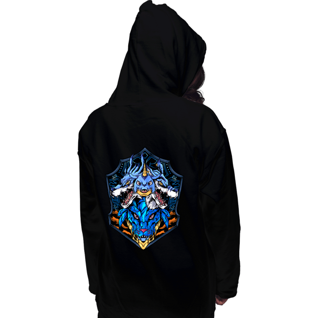 Shirts Pullover Hoodies, Unisex / Small / Black Blue Warrior
