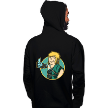 Load image into Gallery viewer, Shirts Pullover Hoodies, Unisex / Small / Black Vault Link Boy
