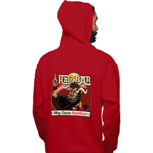 Load image into Gallery viewer, Secret_Shirts Pullover Hoodies, Unisex / Small / Red Kali Bar
