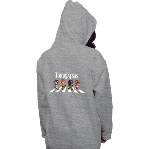 Daily_Deal_Shirts Pullover Hoodies, Unisex / Small / Sports Grey Tokusatsu Road