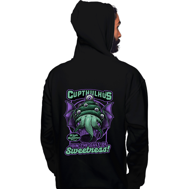 Secret_Shirts Pullover Hoodies, Unisex / Small / Black Cupcake Cthulhu