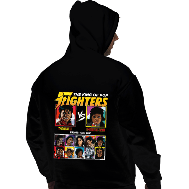 Shirts Pullover Hoodies, Unisex / Small / Black King Of Pop Fighters