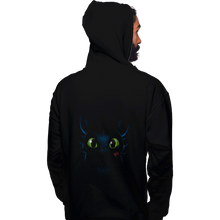 Load image into Gallery viewer, Shirts Pullover Hoodies, Unisex / Small / Black Dragon Eyes
