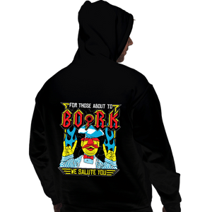Daily_Deal_Shirts Pullover Hoodies, Unisex / Small / Black For Those About To Bork