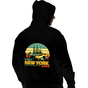 Daily_Deal_Shirts Pullover Hoodies, Unisex / Small / Black Visit New York