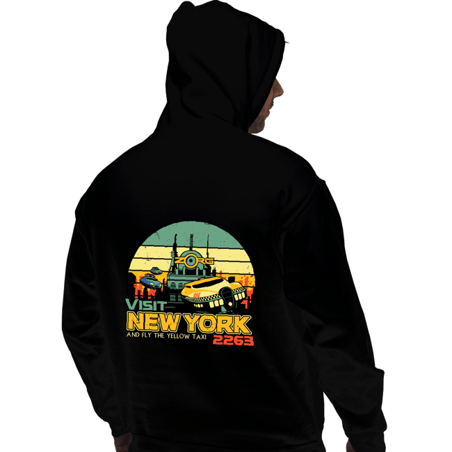 Daily_Deal_Shirts Pullover Hoodies, Unisex / Small / Black Visit New York