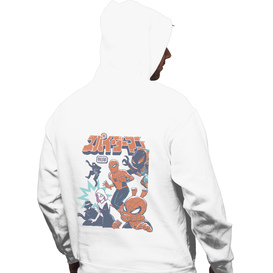 Shirts Pullover Hoodies, Unisex / Small / White Spider Squadron