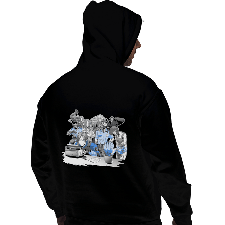 Shirts Pullover Hoodies, Unisex / Small / Black Waiting