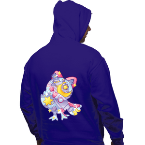 Shirts Pullover Hoodies, Unisex / Small / Violet Magical Silhouettes - Celeste