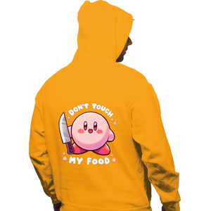 Secret_Shirts Pullover Hoodies, Unisex / Small / Gold Don't Touch My Food!