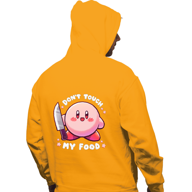 Secret_Shirts Pullover Hoodies, Unisex / Small / Gold Don't Touch My Food!