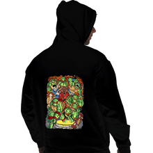 Load image into Gallery viewer, Daily_Deal_Shirts Pullover Hoodies, Unisex / Small / Black Pizza Fights And Stories
