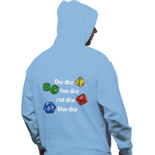 Load image into Gallery viewer, Secret_Shirts Pullover Hoodies, Unisex / Small / Royal Blue Seuss Dice
