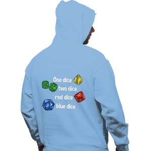 Secret_Shirts Pullover Hoodies, Unisex / Small / Royal Blue Seuss Dice