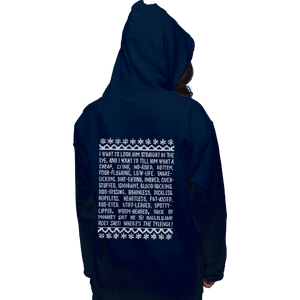 Shirts Pullover Hoodies, Unisex / Small / Navy Clark Tirade