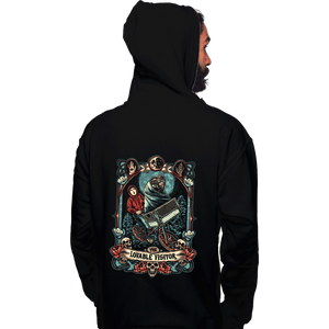 Daily_Deal_Shirts Pullover Hoodies, Unisex / Small / Black The Lovable Visitor