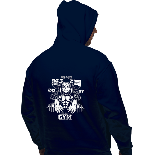 Shirts Pullover Hoodies, Unisex / Small / Navy Tsukasa Stone Fitness