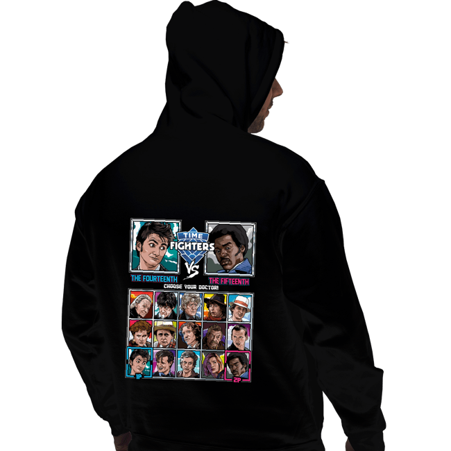Shirts Pullover Hoodies, Unisex / Small / Black Time Fighters 14th VS 15th