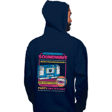 Load image into Gallery viewer, Secret_Shirts Pullover Hoodies, Unisex / Small / Navy Pump Up The Volume
