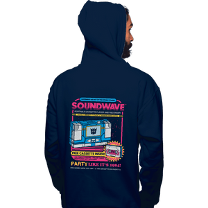 Secret_Shirts Pullover Hoodies, Unisex / Small / Navy Pump Up The Volume