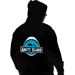 Daily_Deal_Shirts Pullover Hoodies, Unisex / Small / Black Amity Island