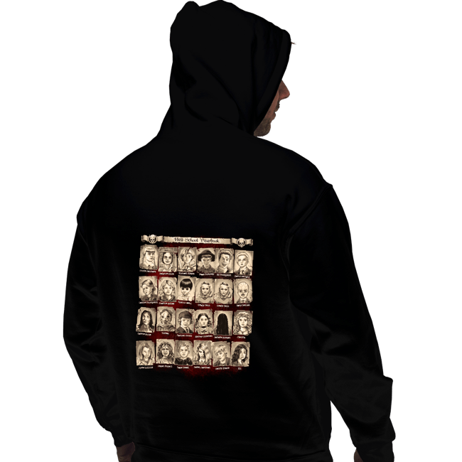Shirts Pullover Hoodies, Unisex / Small / Black Hellschool Yearbook