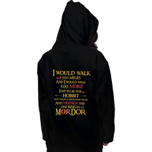 Load image into Gallery viewer, Shirts Zippered Hoodies, Unisex / Small / Black 500 Miles
