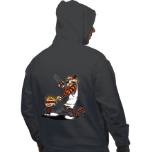 Load image into Gallery viewer, Daily_Deal_Shirts Pullover Hoodies, Unisex / Small / Charcoal Superhero Team
