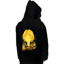 Load image into Gallery viewer, Shirts Pullover Hoodies, Unisex / Small / Black Savior Of Gaia
