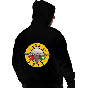 Daily_Deal_Shirts Pullover Hoodies, Unisex / Small / Black Guns N Bros